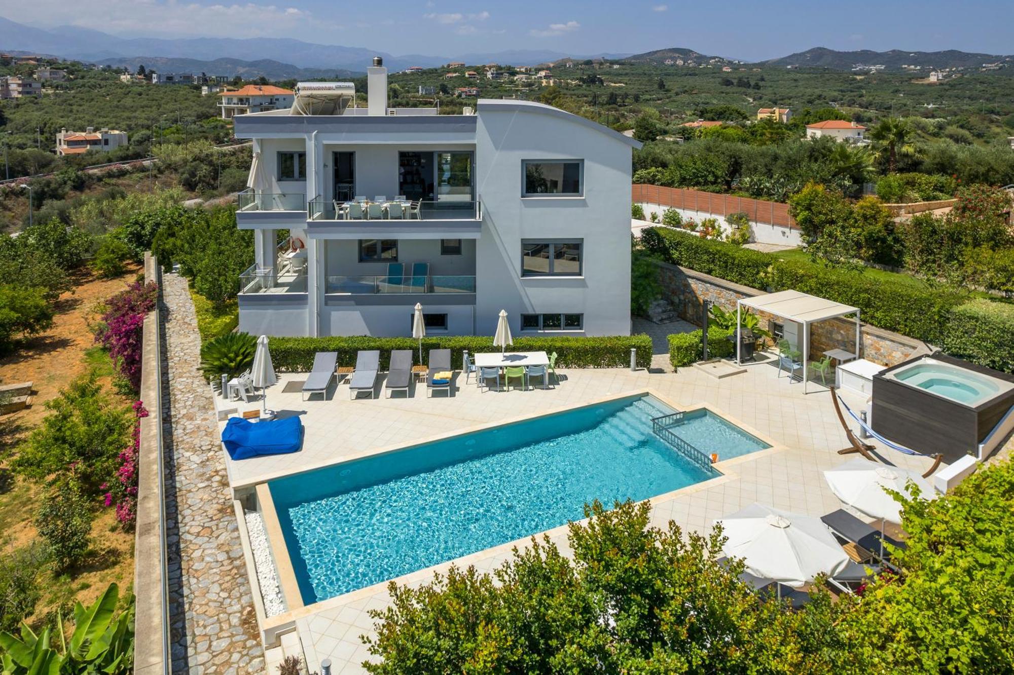 Villa Elysium Seaview Oasis Kato Galatas Exterior foto